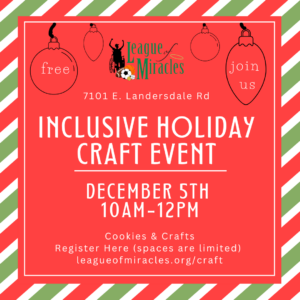 Inclusive Holiday Craft Event